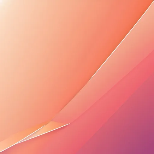 Prompt: Create a background with peach fuzz color, Use abstract style. angular gradients. This will be used as a background for a design day event poster.