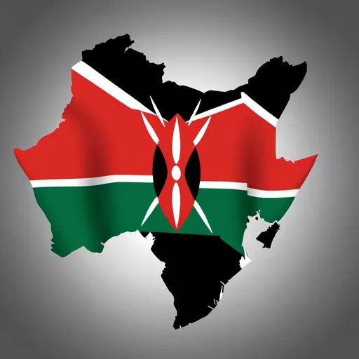 Prompt: Generate me a good design containing a kenyan flag, showing patriotism to kenya. include images in it, the theme is Our Kenya, Our Responsibility, show people showing responsibility to their country Kenya, especially leaders. please let it have text: ''our kenya our responsibility