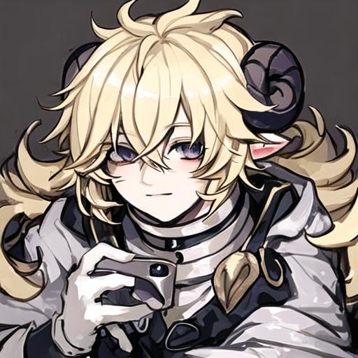 Prompt: My friend Joseph is a blonde anime human sheep boy hybrid who livestreams on Twitch.tv