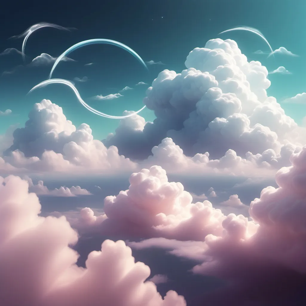 Prompt: Add magical clouds in the background