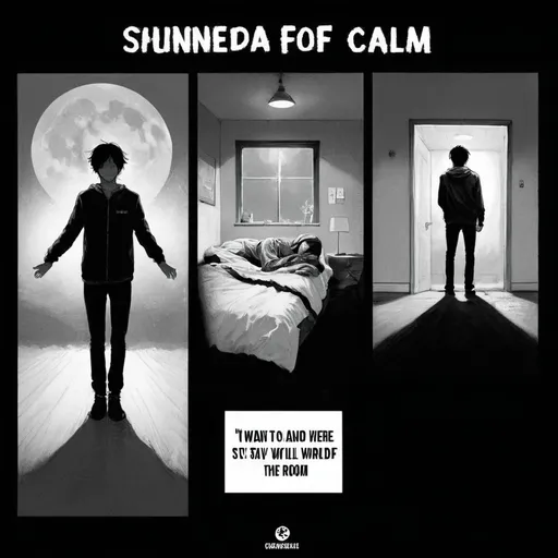 Prompt: [intro]

[verse]
me sinto só aqui no meu quarto
quero fugir do mundo sem parar
no escuro do quarto vou ficar
tristeza e dor me fazem chorar

[verse]
sonho em ser alguém pra me encontrar
pensando se um dia vou voar
um lugar pra mim descansar
onde a alma possa se acalmar

[pre-chorus]
as horas passam sem me avisar
o coração pesado a bater
não sei mais como me levantar

[chorus]
me sinto só aqui no meu lugar
tristeza e dor não vão me parar
um dia eu vou me libertar
e a luz do sol vai me abraçar

[chorus]
me sinto só aqui no meu lugar
tristeza e dor não vão me parar
um dia eu vou me libertar
e a luz do sol vai me abraçar

[outro]
