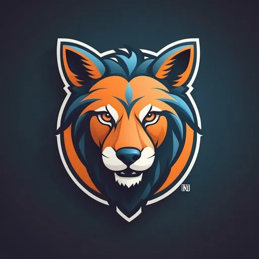 Prompt: Create a logo for a team, similar to the ones used for sports teams. It should feature an imagery associated with smart objects or animals. Use simple colors. Do not use team name