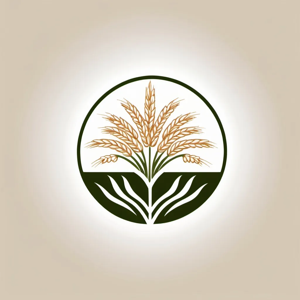 Prompt: Rice logo for business