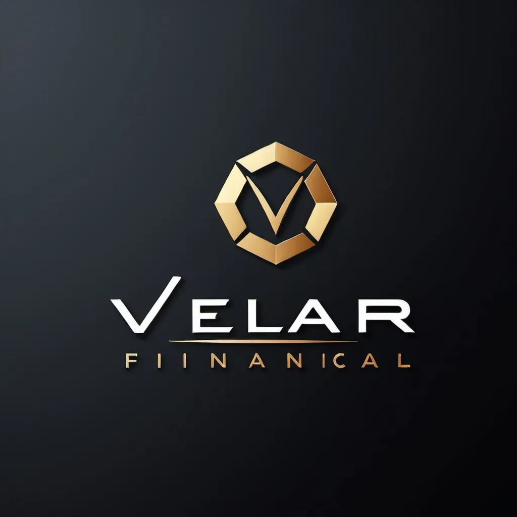 Prompt: my business name is velar financial, create me a company logo
