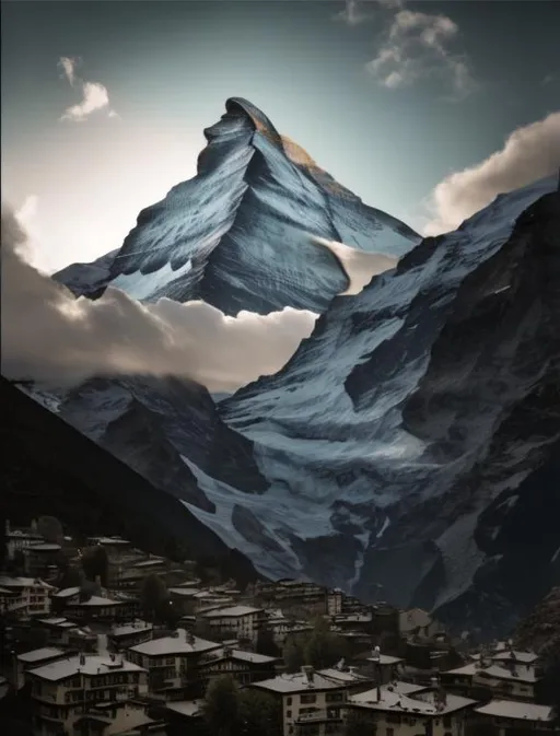 Prompt: Matterhorn 
