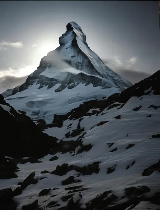 Prompt: Matterhorn 