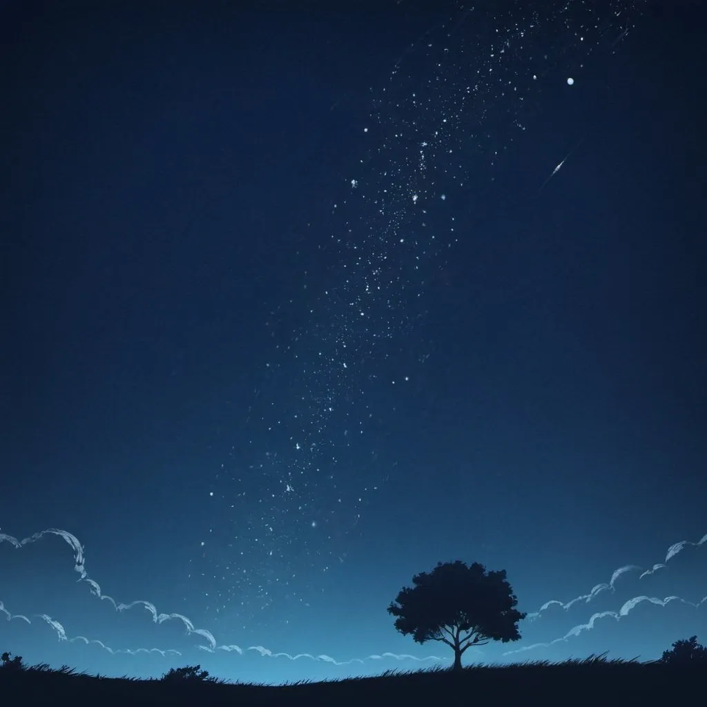 Prompt: starry sky