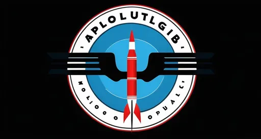 Prompt: (accurately spelled text "modelvliegtuigclub Apollo, 1968"), logo design, (vibrant red) Apollo rocket, clean lines, international typographic style, modern, dynamic layout, computer graphics, bold typography, sleek design, minimalistic yet striking aesthetic, 3D effect, attention to detail, high quality, visually compelling, professional appeal, ideal for branding and marketing.