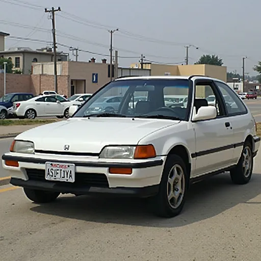 Prompt: Honda car 1988