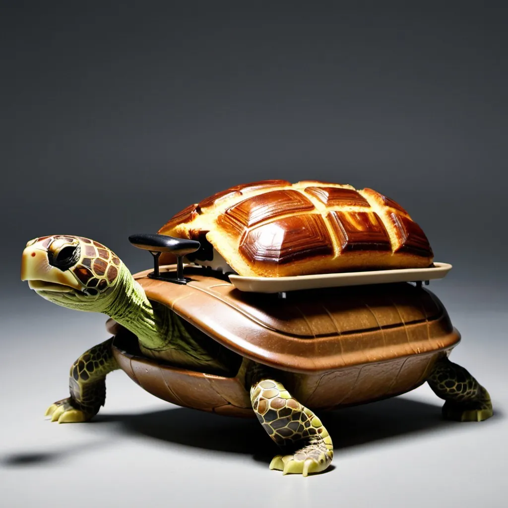 Prompt: toaster turtle