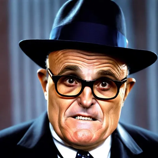 Prompt: Rudy GIuliani as The Penguin