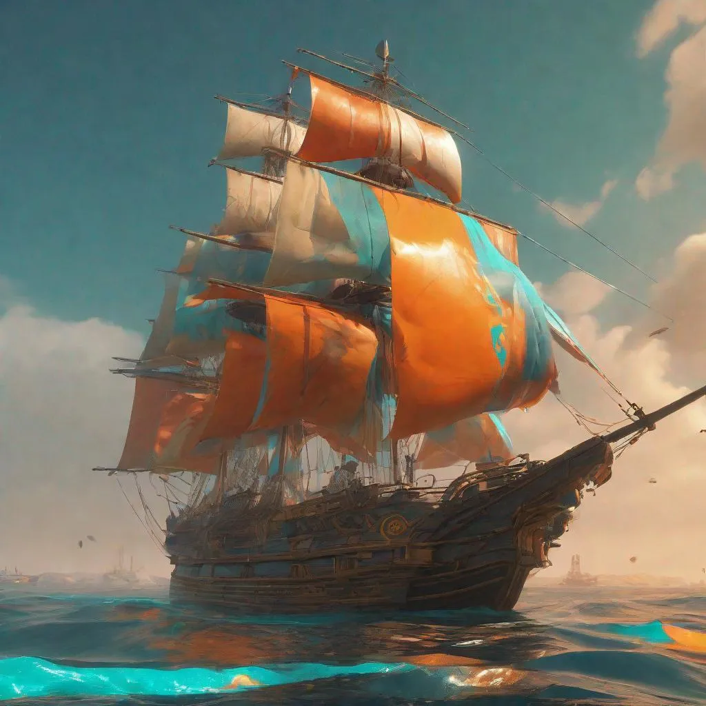 Prompt: Jolly roger 8k resolution concept art by Greg Rutkowski dynamic lighting hyperdetailed intricately detailed Splash art trending on Artstation triadic colors Unreal Engine 5 volumetric lighting Alphonse Mucha WLOP Jordan Grimmer orange and teal