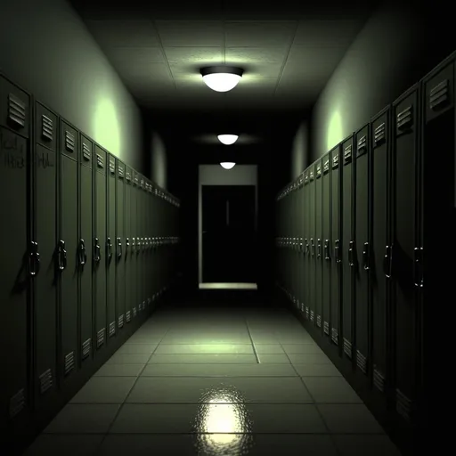 Prompt: Title: "The Haunted Classroom" (3D Animation)

[Scene 1: Night – An eerie, dimly lit school corridor. The camera slowly moves through the hallway, revealing dusty lockers. Whispers echo faintly from the end of the hall.]

Narrator (Voiceover):
It was midnight, and Alex was the only one left in school... or so he thought.

[Scene 2: Alex, a 3D animated character with a worried expression, walks cautiously down the hallway. The whispers grow louder as he approaches an old, abandoned classroom door.]

Alex (nervously, whispering):
It’s just the wind... just the wind...

[Scene 3: Alex reaches the classroom door. He hesitates but slowly opens it. The room is bathed in shadows, and everything appears normal. The camera focuses on an old chalkboard, desks, and the teacher’s desk.]

Narrator (Voiceover):
The room was empty, but something felt... wrong.

[Scene 4: The camera zooms in on the teacher's desk, where the class register is open. Alex’s name is already written on the list: "Alex – Present." The camera pans to reveal the name written in eerie, glowing red ink.]

[Suddenly, an ominous, cold voice echoes from behind Alex, distorting the room's air.]

Voice (whispering, low and eerie):
You shouldn’t have stayed... you’re already marked...

[Scene 5: Alex turns around quickly, eyes wide with fear, but the room is empty. The door slams shut with a loud bang. The whispers intensify. The camera spins in a circle as the room distorts, flickering with ghostly shadows.]

Narrator (Voiceover):
That was the last time anyone saw Alex.

[Scene 6: A quick flash of the classroom. The camera zooms in on the register one last time — Alex’s name is written in blood, glowing ominously.]

[End Scene: The camera cuts to black, and the school hallway is once again silent.]

[Text on screen: "Some things... should never be ignored."]

[Fade Out.]

