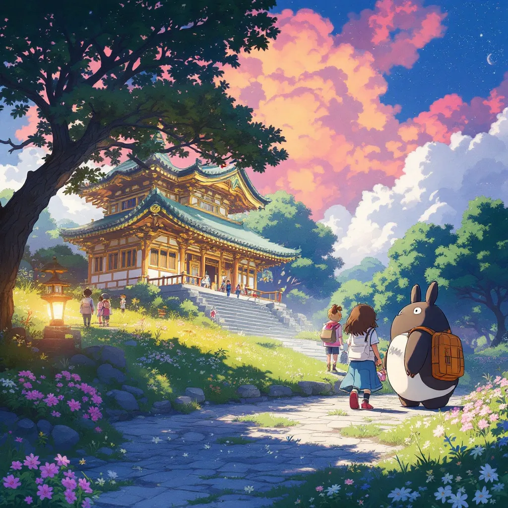Prompt: Convert This Image into Studio Ghibli Art
