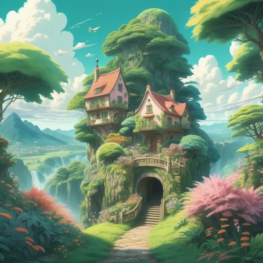 Prompt: Trun this image lnto Ghibli art 