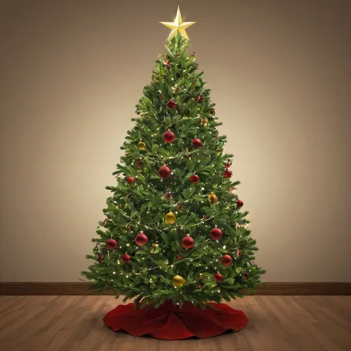 Prompt: christmas tree