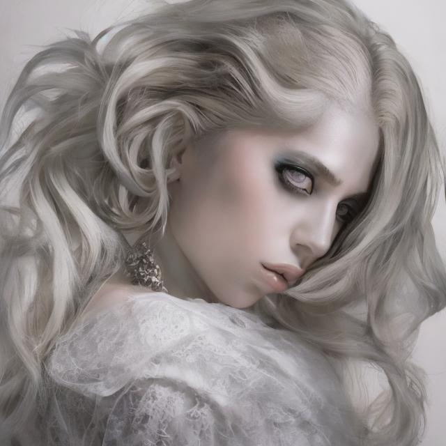 Prompt: ultra beautiful and lifelike realistic Lady Gaga portrait 