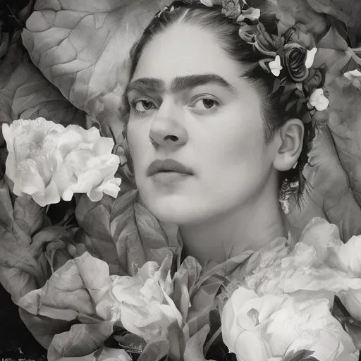 Prompt: ultra beautiful and lifelike realistic Frida Kahlo  portrait 