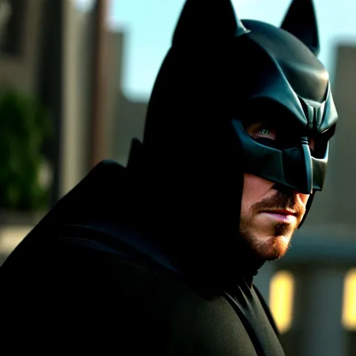 Prompt: ultra beautiful realistic and lifelike portrait of Christian Bale as Batman