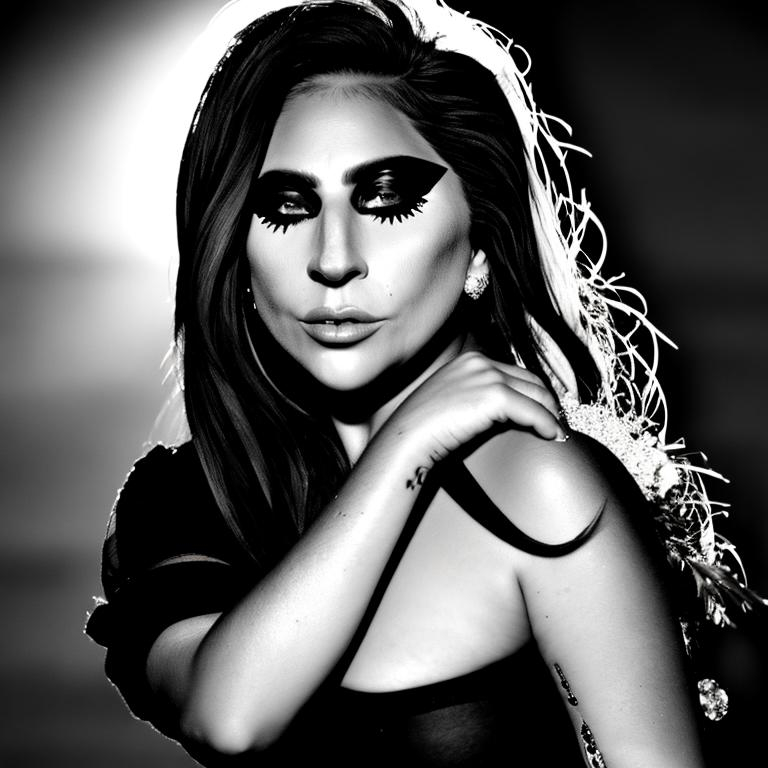 Prompt: ultra beautiful realistic and lifelike portrait of Lady Gaga