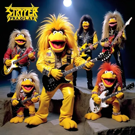 Prompt: Muppar stryper Fragglar



