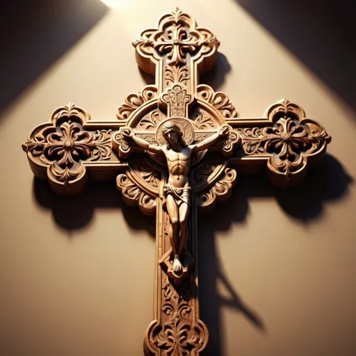 Prompt: Orthodox cross