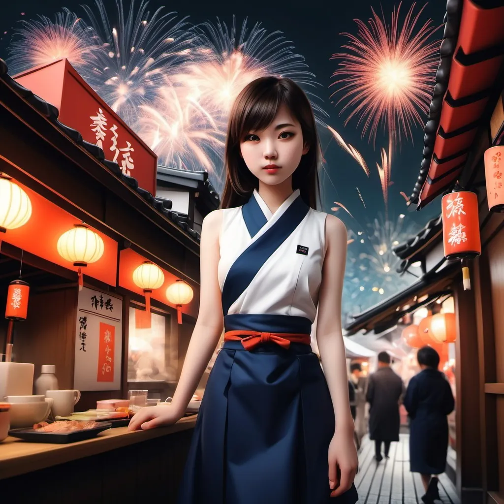 Prompt: #aiart #aiartwork #aiportrait #digitalart #aiphotography #aiphotoworks #midjourney #midjourneyai #midjourneyartwork #midjourneyportrait #midjourneycommunity #midjourneygallery #beautiful #girl #conceptart #fireworks #fashion #girls #nouvelle_sensibilite #fineart #fashion #gift #spring
#standing food izakaya#cherry blossoms, #falling #cherry blossoms#dim lights #at nigh