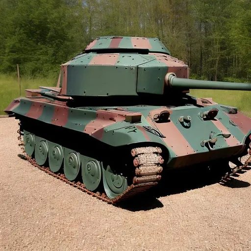 Prompt: German tank