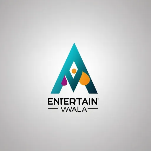 Prompt: generate a logo for entertain wala
