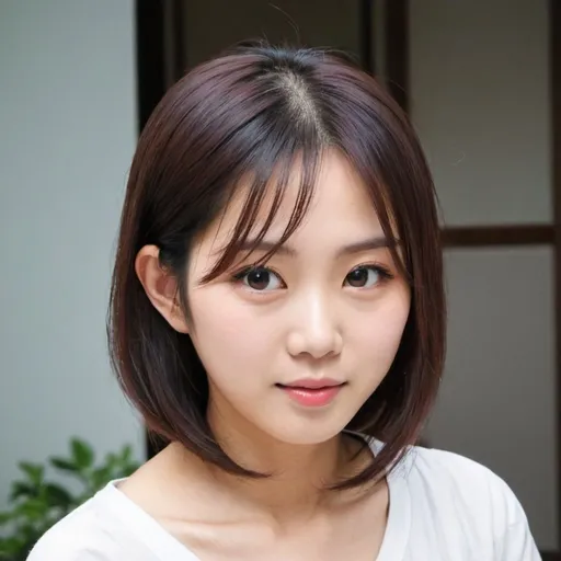 Prompt: Cewek Jepang rambut panjang melet lidah lagi sange imut telanjang