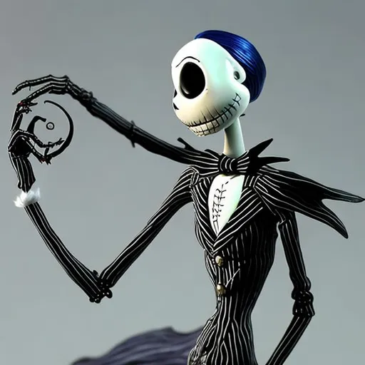 Prompt: bjd nightmare before christmas