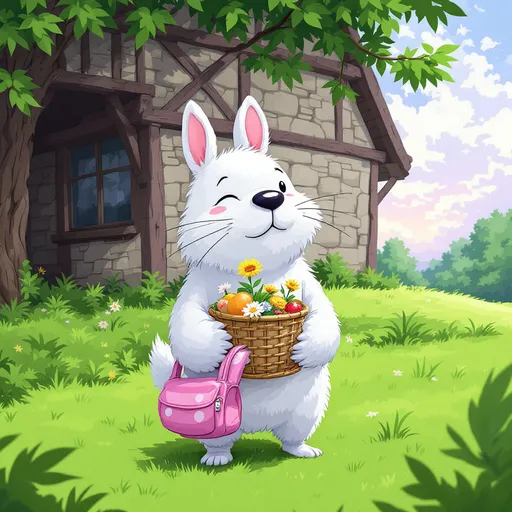 Prompt: Convert this image into Ghibli 