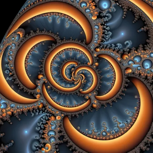 Prompt: A globular mass made of liquid steel and liquid mercury is growing like an organic being in galaxies, double twisting in madness, sierpinski fibonacci, 5×5×5÷15^(2), mandelbrot fractal, hyperdetailed, ultra high resolution, masterpiece, bright colours, digital art, abstract art.