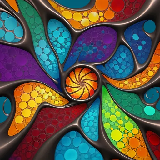 Prompt: beautiful voronoi swirl dark chaotic vivid bold, in center apple, 3D, HD, [{one}({liquid metal plasma with {orange yellow brown green red dark-blue maroon purple azure turqoise}plasma)[::2, expansive psychedelic background --s99500 