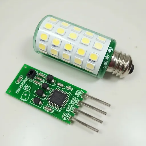 Prompt: Circuito de fuente capacitiva para bombilla leds de 9 watts