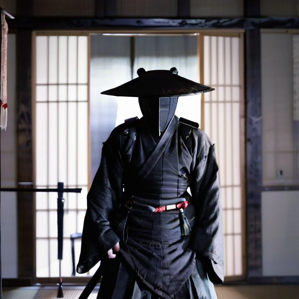 Prompt: Headless 
Ghost 
Horror
House
Japan
Samurai
Warrior