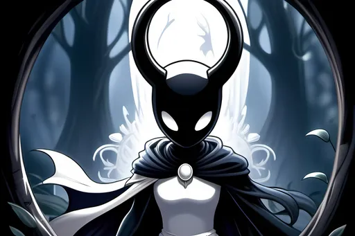 Prompt: Hollow Knight, female