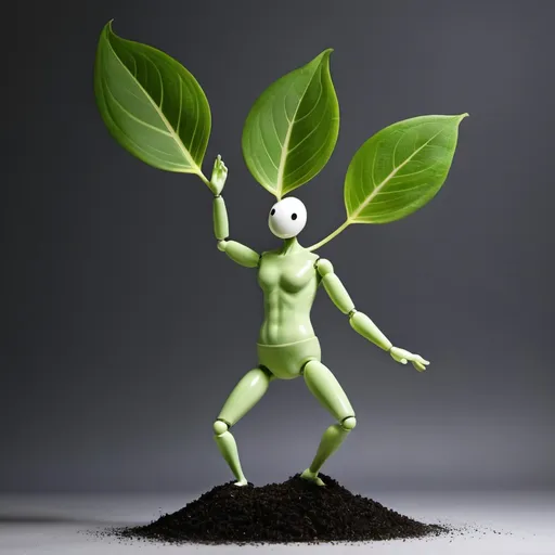 Prompt: plant dancing