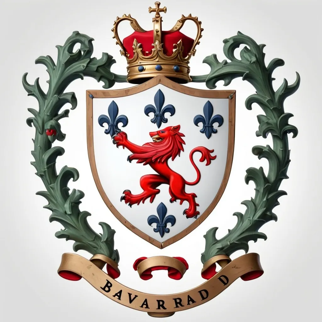 Prompt: Family Bavard Crest