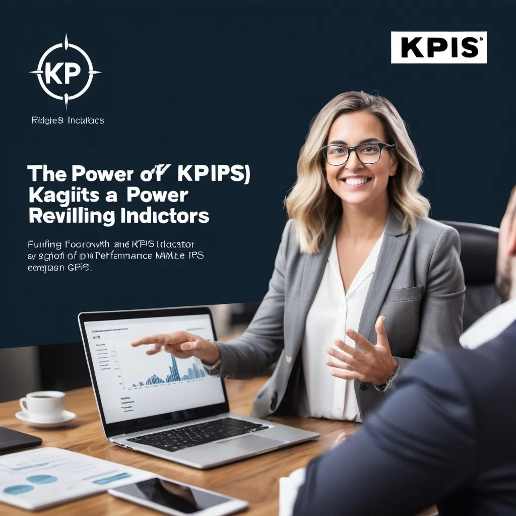 Prompt: "🚀 The Power of KPIs: Fueling Growth and Focus! 🚀

Imagine a workplace where everyone knows exactly where they’re headed. That’s the power of Key Performance Indicators (KPIs)! Here’s how they’re transforming our approach:

✨ Clarity & Focus: KPIs are like a GPS for success, keeping teams aligned on clear, measurable goals.

📊 Increased Productivity: They help teams prioritize and measure progress – no more wondering if we’re moving in the right direction!

💡 Smarter Decisions: With real-time data, KPIs spotlight what’s working and what needs a tweak. Adapt and improve on the go!

💪 Motivated Teams: KPIs show employees the impact of their work, creating purpose and driving engagement."
pls generat a image