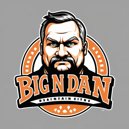 Prompt: logo written BIG DAN