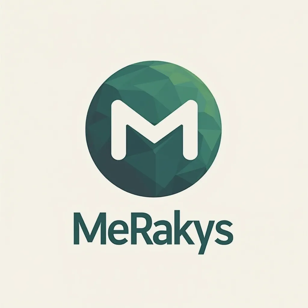 Prompt: Logo for an online accessories sales page called merakys