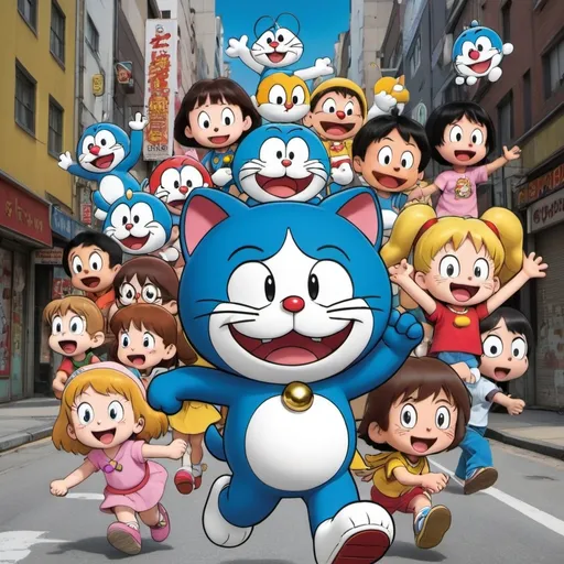 Prompt: Dorisamon From TOHO Animation and Rainbow CGI Doraemon Calvin and Hobbes Peanuts Despicable Me
Super Mario and Sailor Moon Yo Kai Watch Urusei Yatsura Little Princess Horrid Henry Dora The Explorer Turma Da Mônica The Smurfs Ni Hao Kai Lan Sabrina The Animated Series Garfield CLEO & Cuquin in 2005🇯🇵