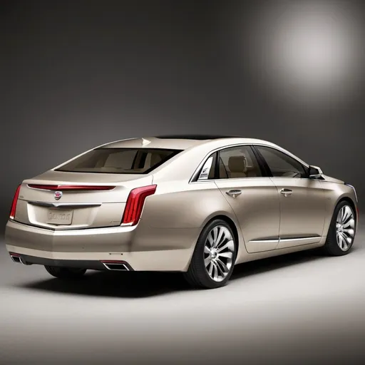 Prompt: 2013 Cadillac XTS Platinum Concept Fastback Roof Hype Four-Door Wider And Taller Organic Little Bit More Squared-Off it Looks like a Hyundai Sonata Toyota Avalon Toyota Camry Mercedes-Benz E-Class BMW 5 Audi A6 Chevy impala Chevy Malibu Chevy Volt Buick LaCrosse and Cadillac XTS in 2013🇺🇸