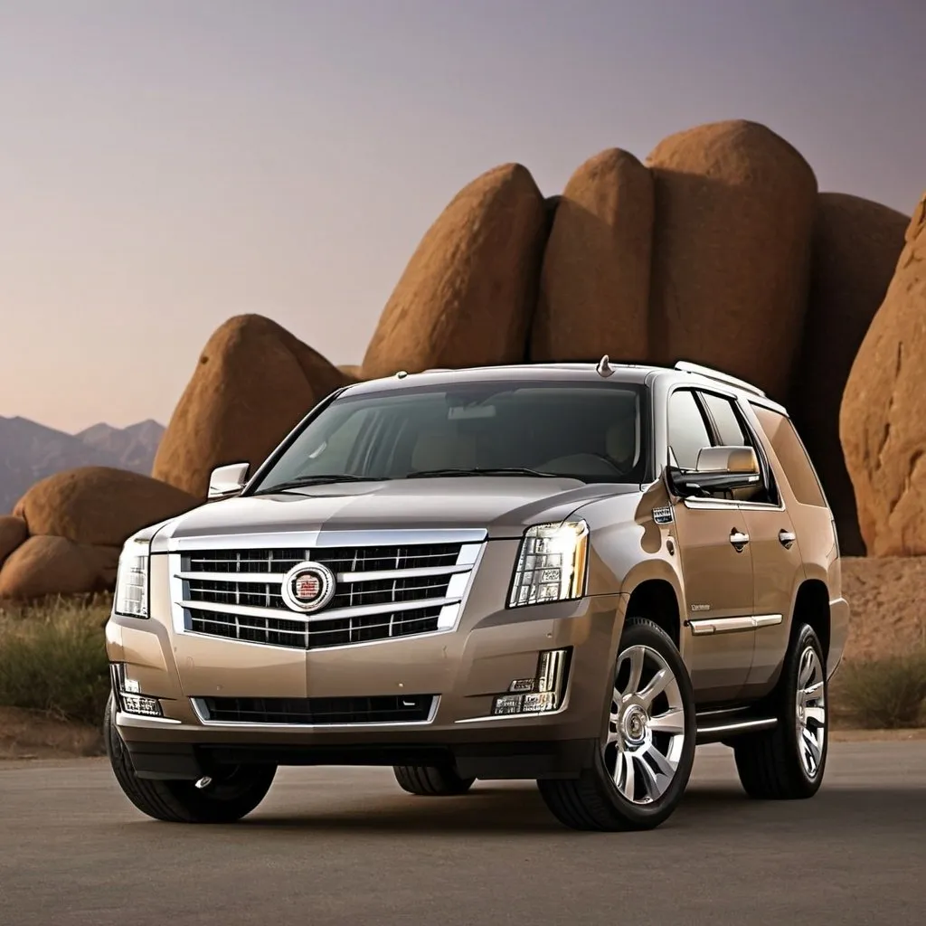 Prompt: 2015 Cadillac Escalade Bigger Car it Looks Like a Toyota Sequoia