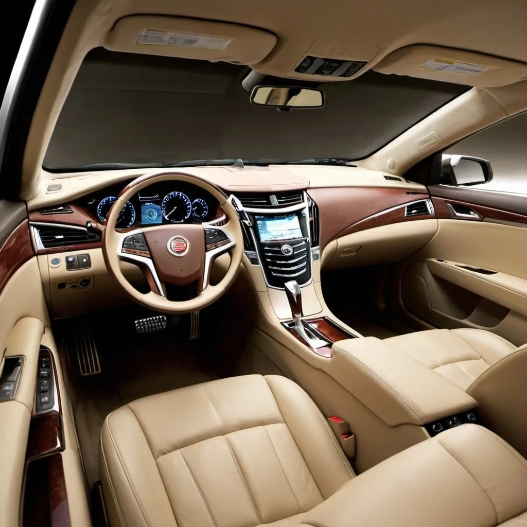 Prompt: 2010 Cadillac XTS Platinum Concept Big Car a Lot interior Space inch Longer Wider And Taller it Looks like a Hyundai Sonata Chevy impala Chevy Malibu Chevy Volt Buick LaCrosse and Cadillac XTS Platinum Conpect Big Car in 2010🇺🇸