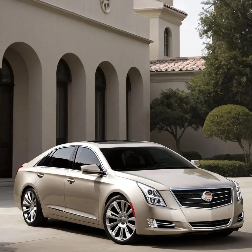 Prompt: 2010 Cadillac XTS Platinum Concept Big Car inch Longer it Looks like a Hyundai Sonata Toyota Avalon Toyota Camry BMW 5 Audi A6 Chevy impala Chevy Malibu Chevy Volt Buick LaCrosse and Cadillac XTS Platinum Conpect Big Car in 2010🇺🇸