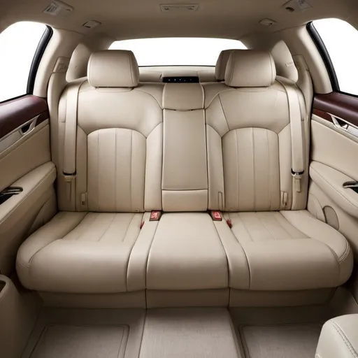 Prompt: 2013 Cadillac XTS interior Backseat it look like a Hyundai Sonata Toyota Avalon Toyota Camry Mercedes-Benz E300 Cadillac SRX Cadillac CTS Cadillac XT5 Chevy impala Chevy Malibu Volt Cadillac CT6 Cadillac ELR and Cadillac XTS in 2013🇺🇸