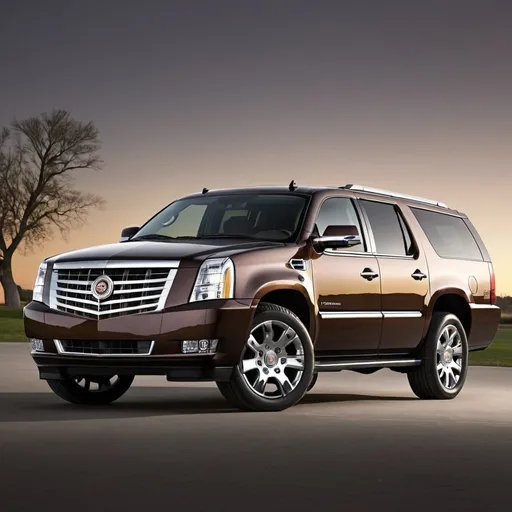 Prompt: 2015 Cadillac Escalade ESV Bigger Car it Looks Like a Toyota Sequoia