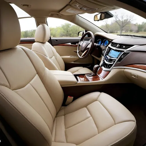 Prompt: 2013 Cadillac XTS interior Space Fastback Roof Organic Little Bit More Squared-Off it Looks like a Hyundai Sonata Toyota Avalon Toyota Camry Mercedes-Benz E-Class BMW 5 Audi A6 Chevy impala Chevy Malibu Chevy Volt Buick LaCrosse and Cadillac XTS in 2013🇺🇸